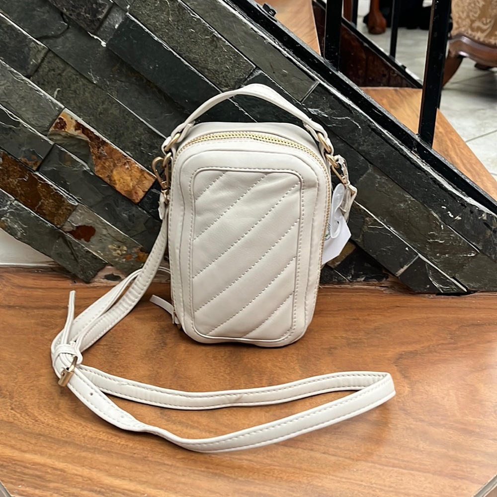 Ivory crossbody bag